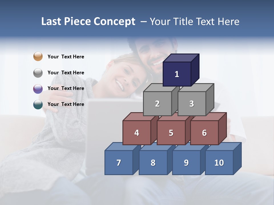 Indoors Married Lovers PowerPoint Template