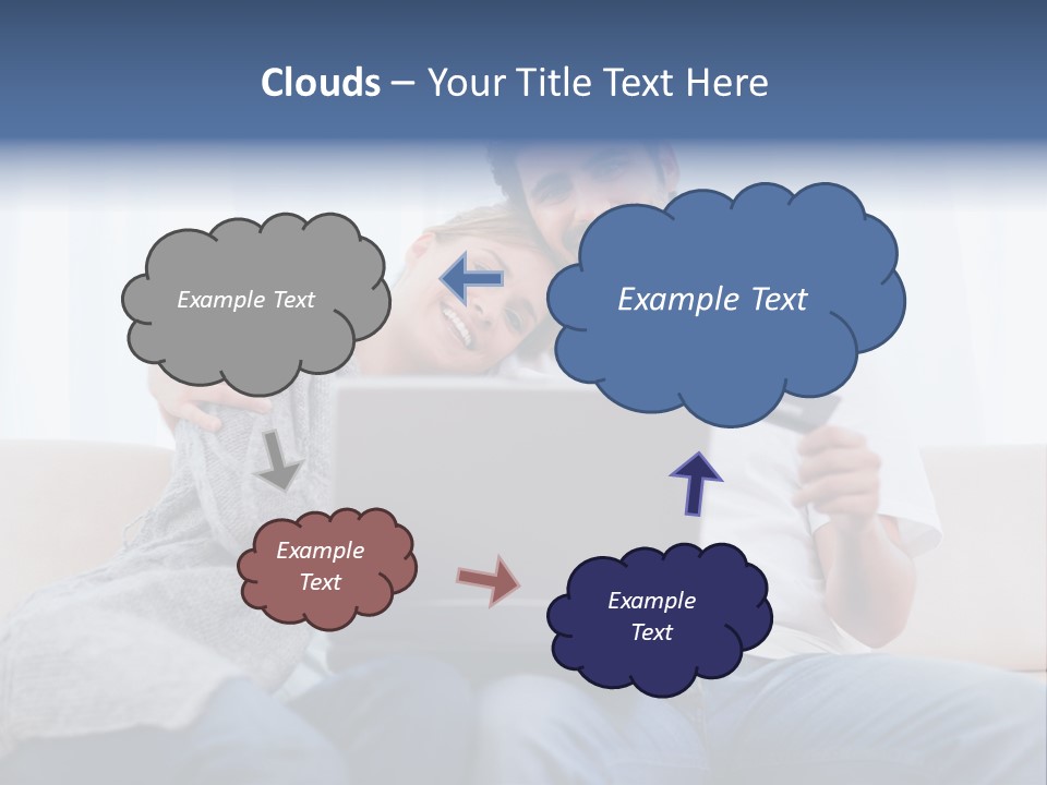 Indoors Married Lovers PowerPoint Template