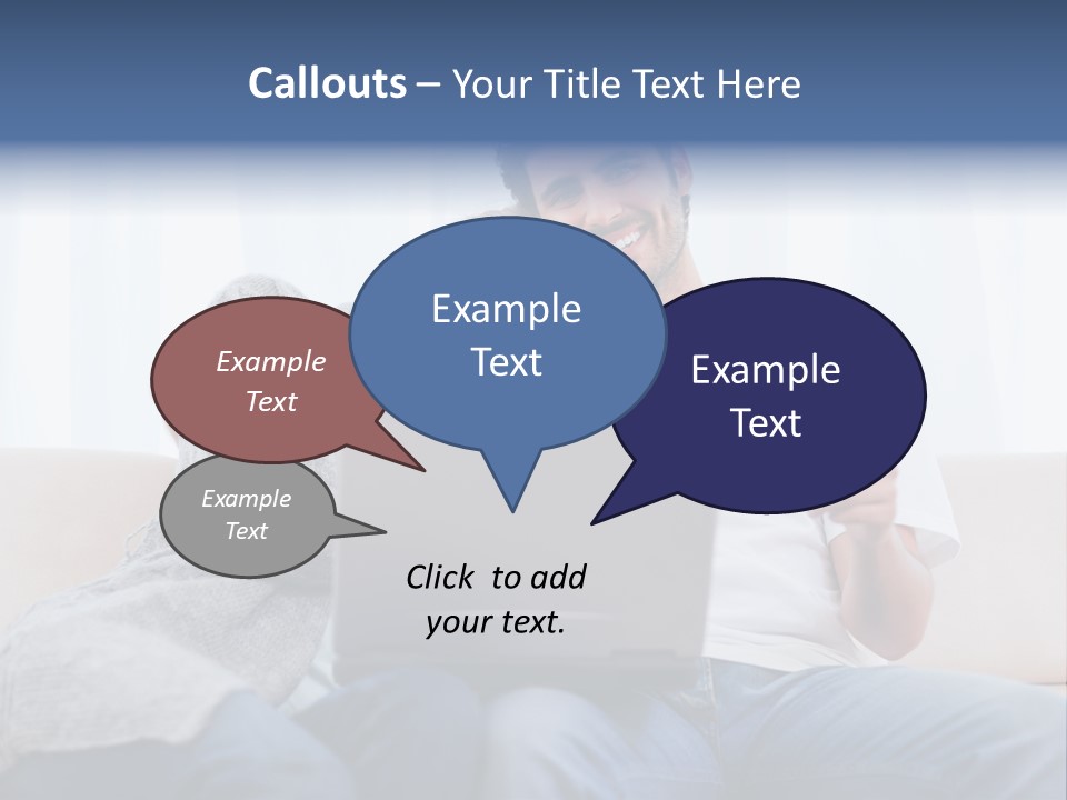 Indoors Married Lovers PowerPoint Template