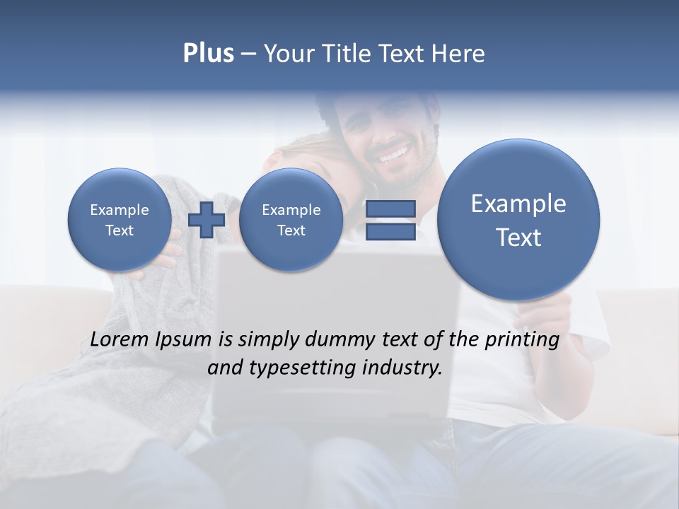 Indoors Married Lovers PowerPoint Template