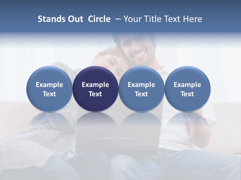 Indoors Married Lovers PowerPoint Template