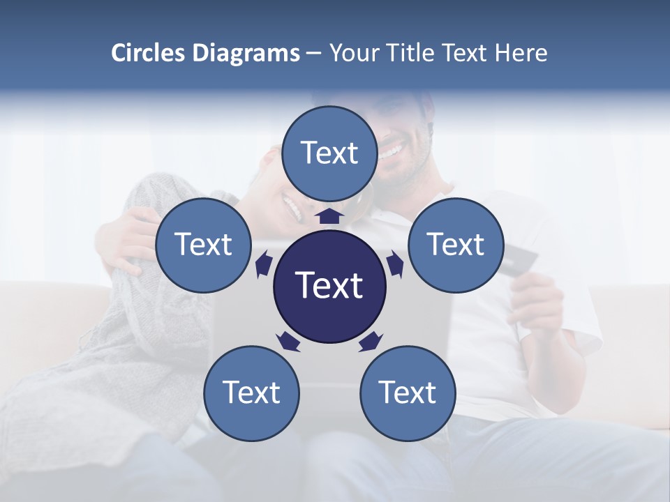 Indoors Married Lovers PowerPoint Template