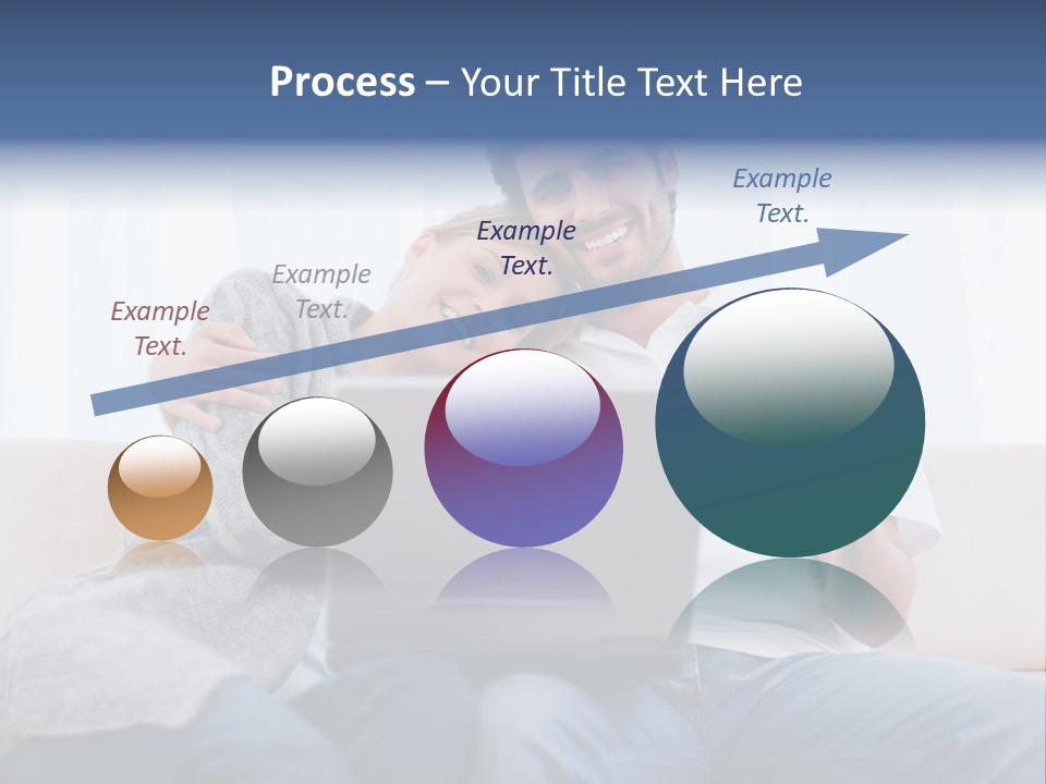 Indoors Married Lovers PowerPoint Template