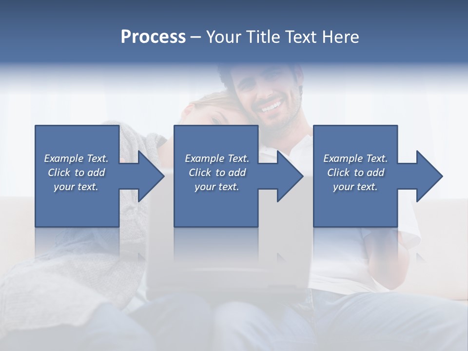 Indoors Married Lovers PowerPoint Template
