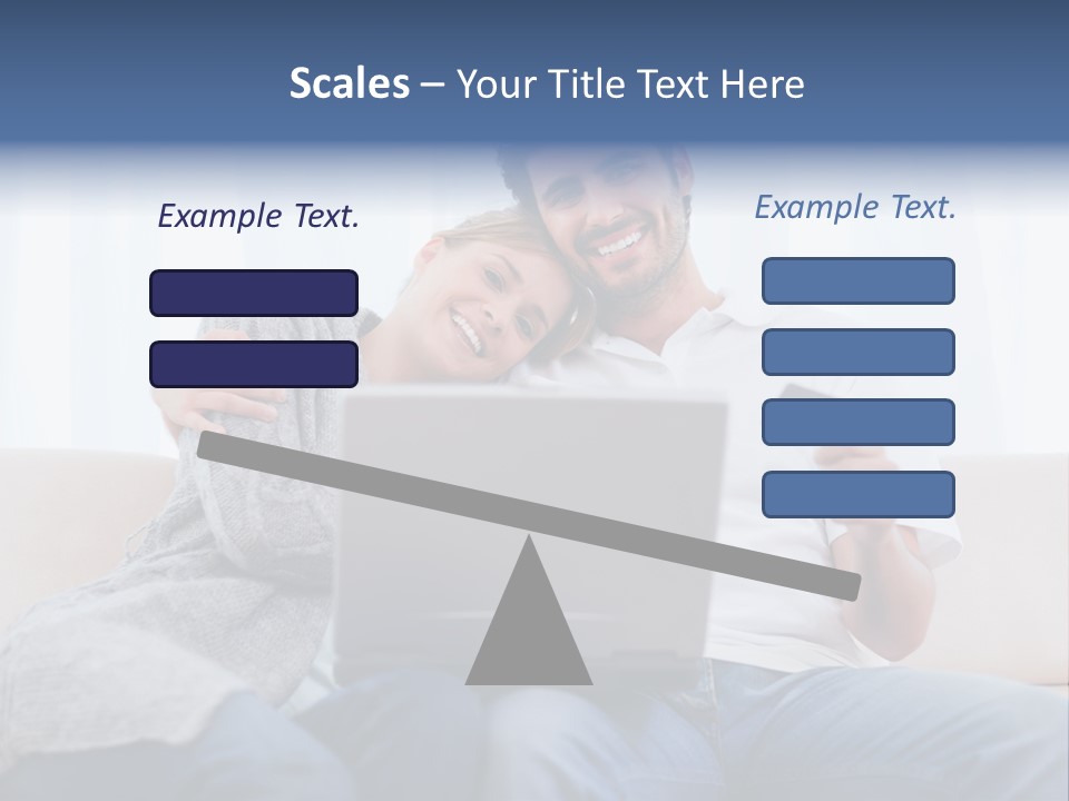 Indoors Married Lovers PowerPoint Template