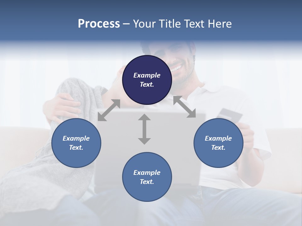 Indoors Married Lovers PowerPoint Template