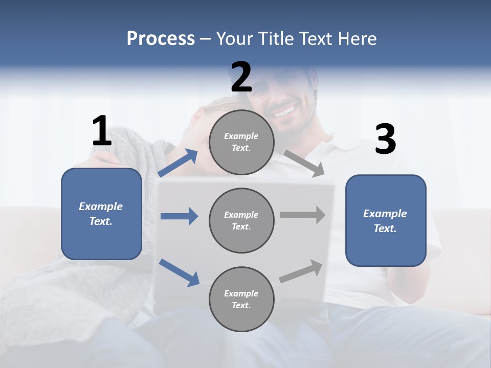 Indoors Married Lovers PowerPoint Template