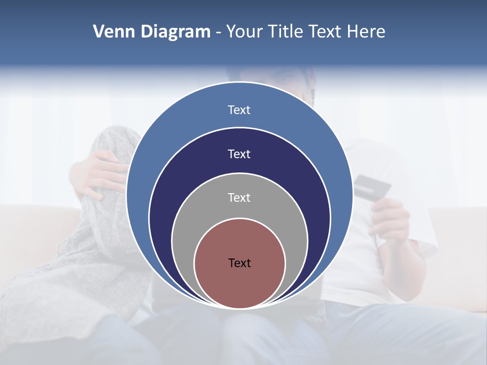 Indoors Married Lovers PowerPoint Template