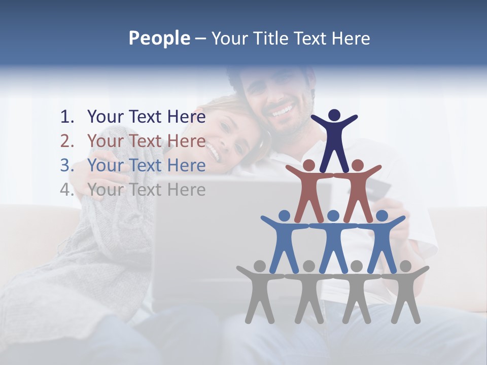 Indoors Married Lovers PowerPoint Template