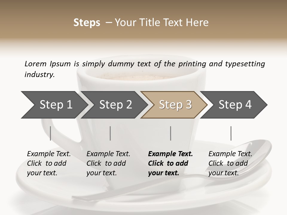 Toast Coffe Espresso PowerPoint Template