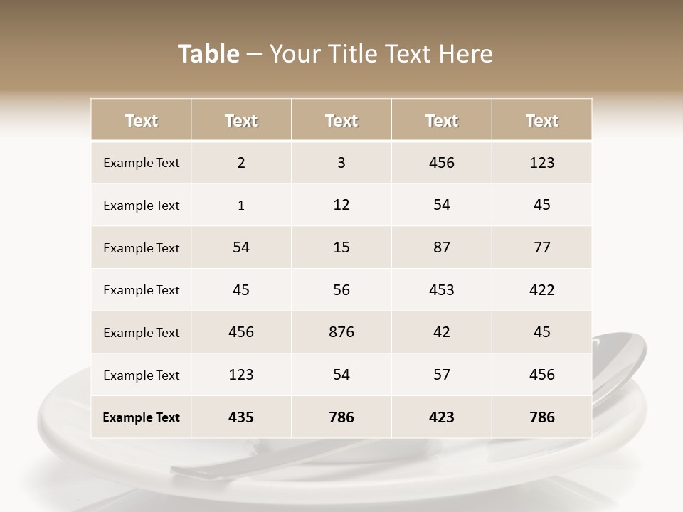 Toast Coffe Espresso PowerPoint Template