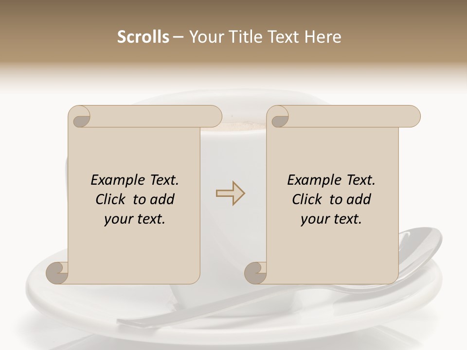 Toast Coffe Espresso PowerPoint Template