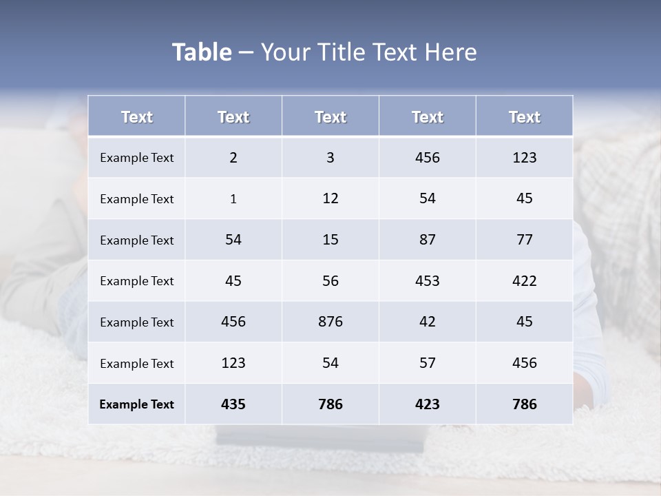 Laptop Handsome Internet PowerPoint Template