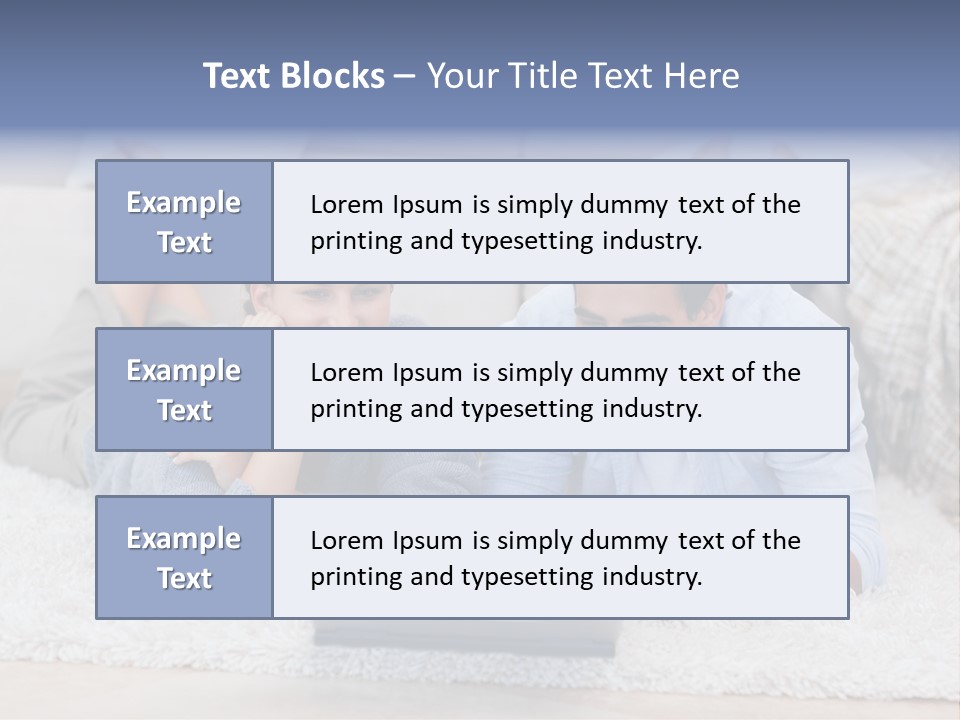 Laptop Handsome Internet PowerPoint Template
