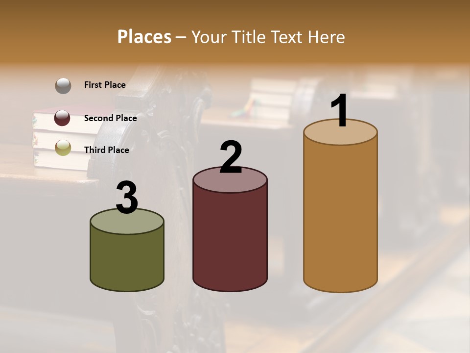 Pew Row Worship PowerPoint Template