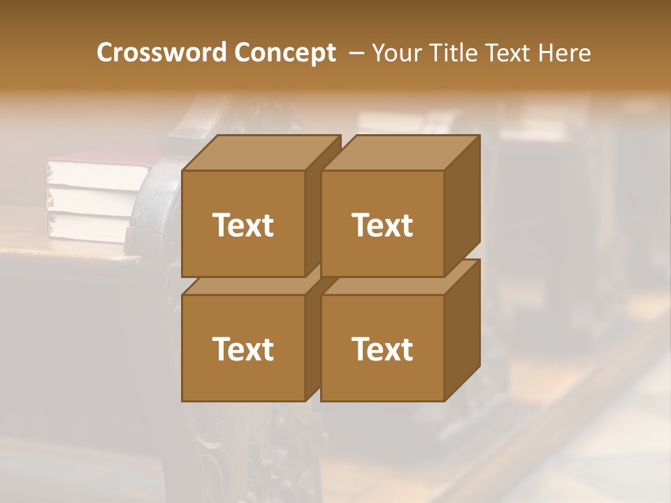 Pew Row Worship PowerPoint Template