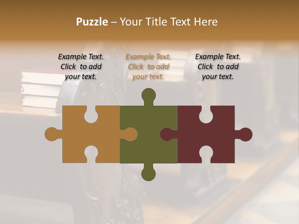 Pew Row Worship PowerPoint Template