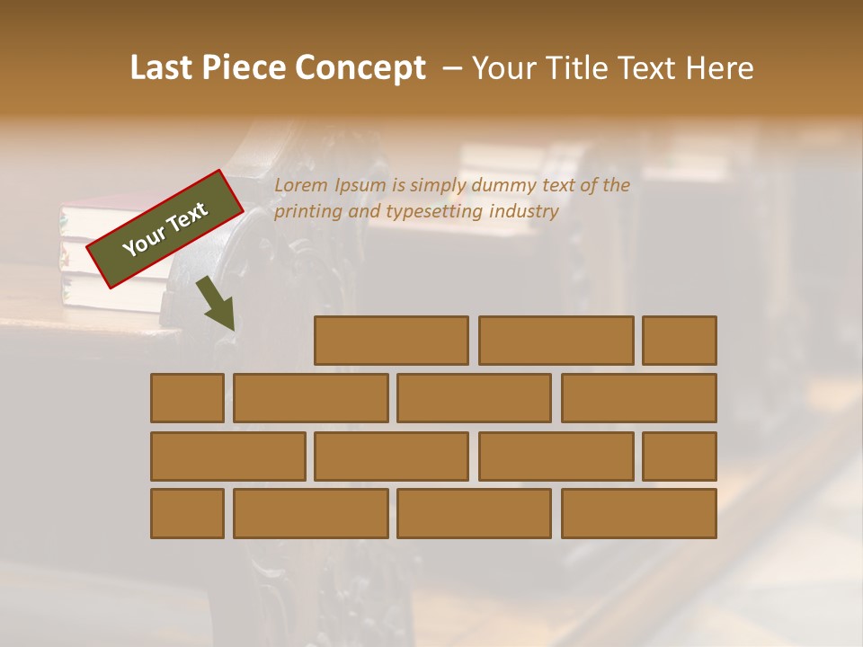 Pew Row Worship PowerPoint Template
