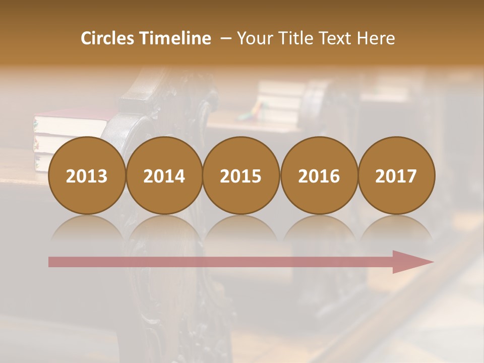 Pew Row Worship PowerPoint Template