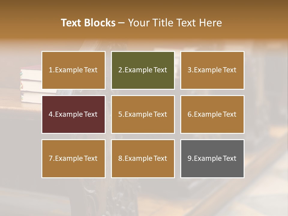 Pew Row Worship PowerPoint Template