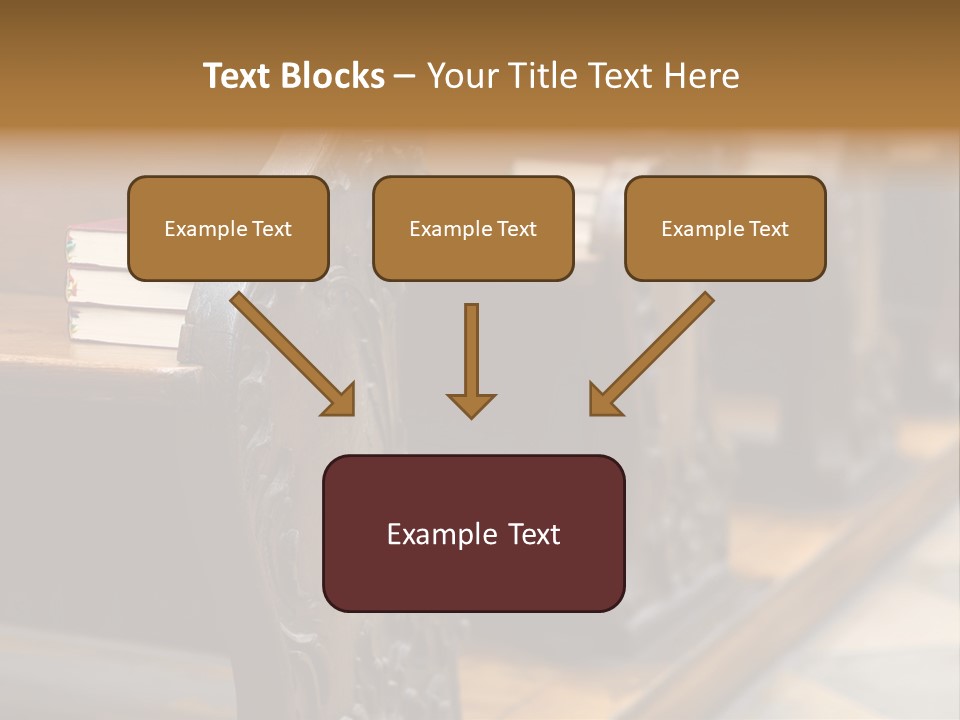 Pew Row Worship PowerPoint Template