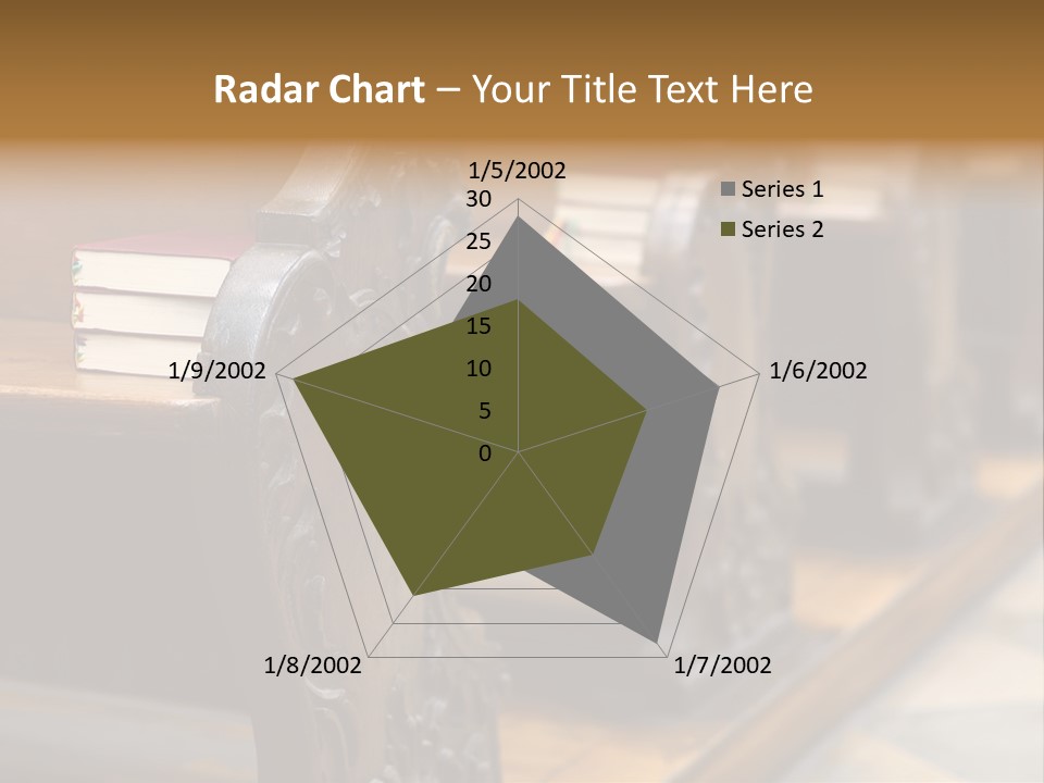 Pew Row Worship PowerPoint Template