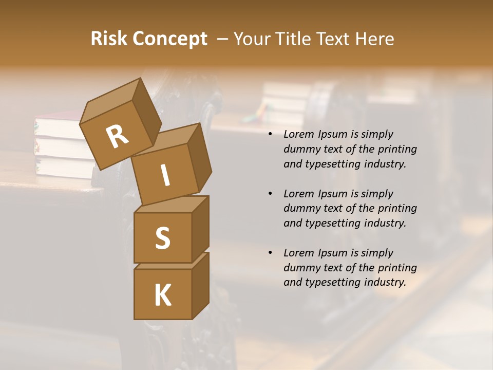 Pew Row Worship PowerPoint Template