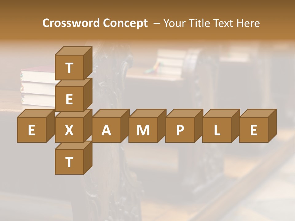 Pew Row Worship PowerPoint Template