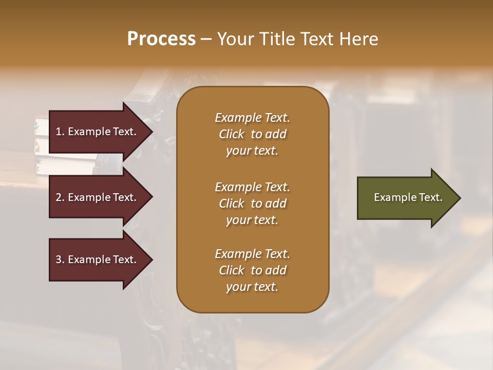 Pew Row Worship PowerPoint Template