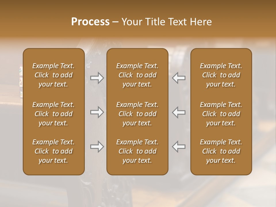 Pew Row Worship PowerPoint Template