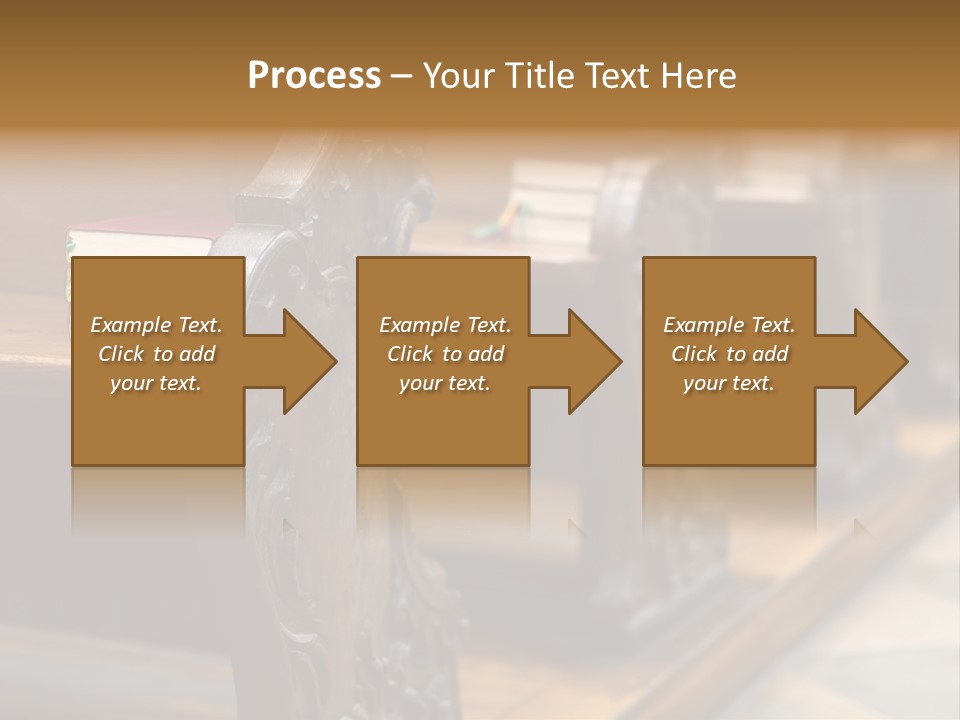 Pew Row Worship PowerPoint Template