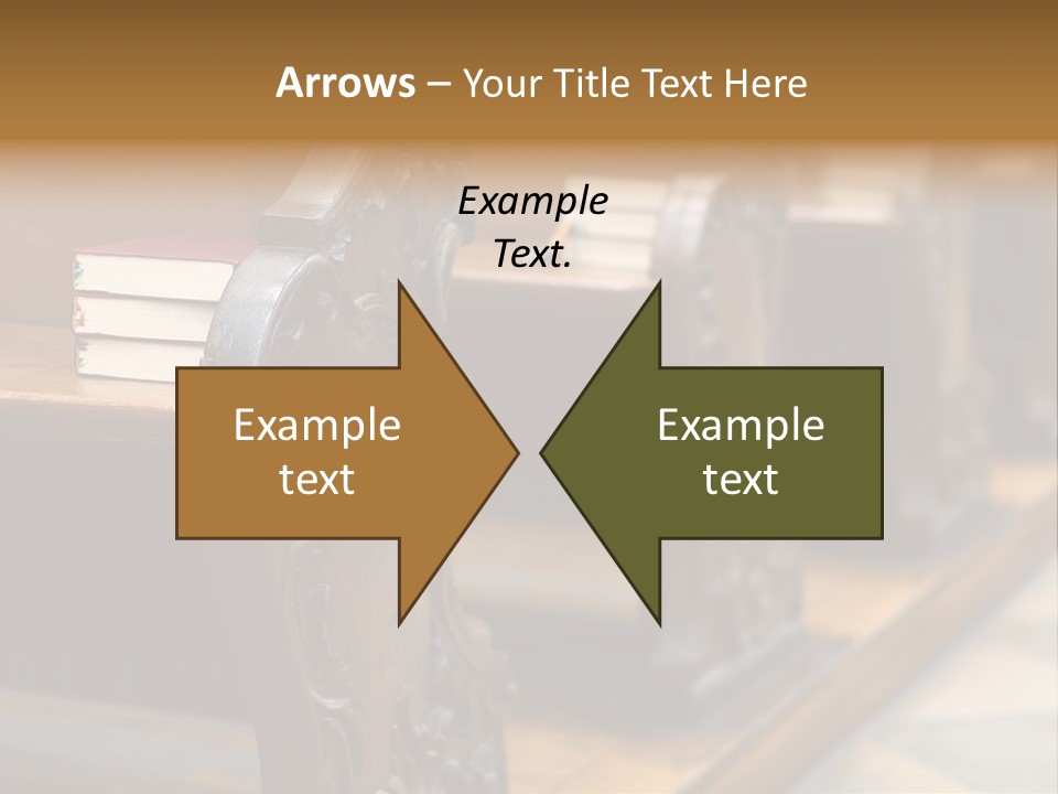 Pew Row Worship PowerPoint Template