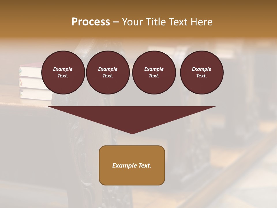 Pew Row Worship PowerPoint Template