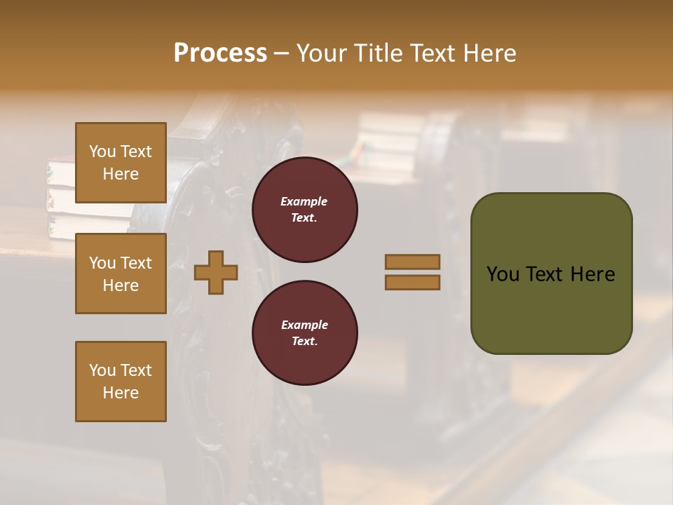 Pew Row Worship PowerPoint Template
