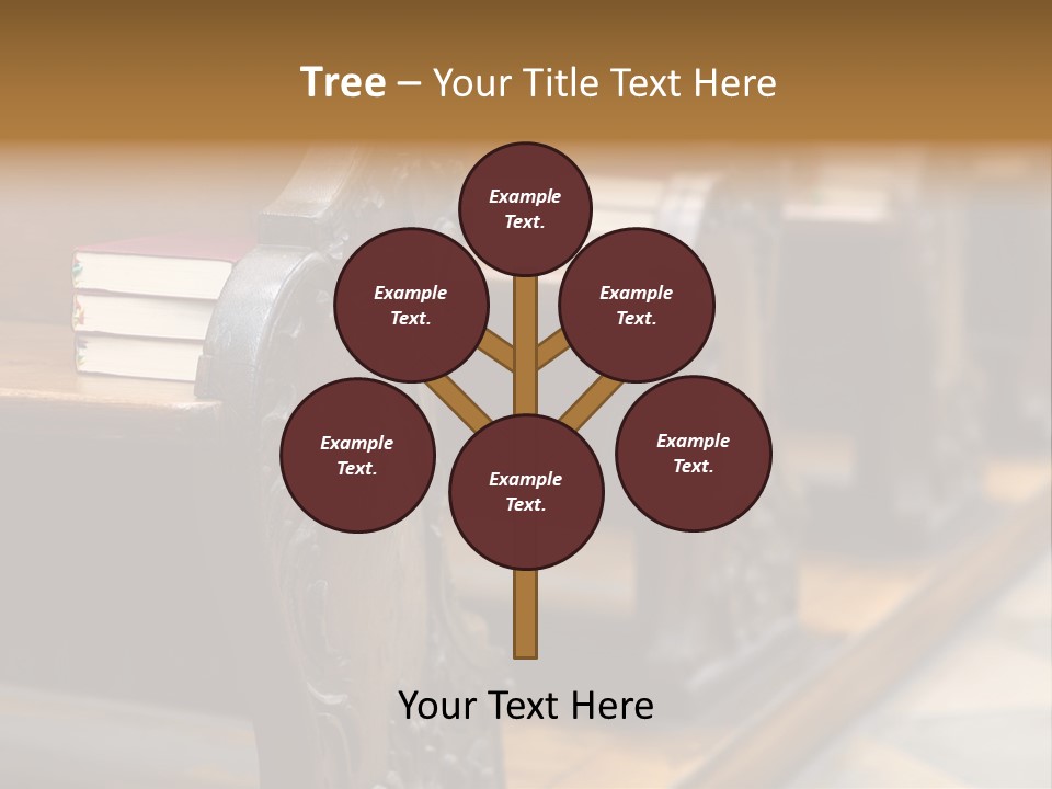 Pew Row Worship PowerPoint Template