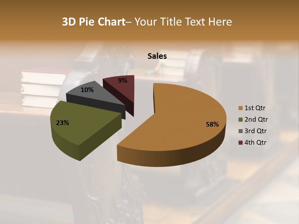Pew Row Worship PowerPoint Template