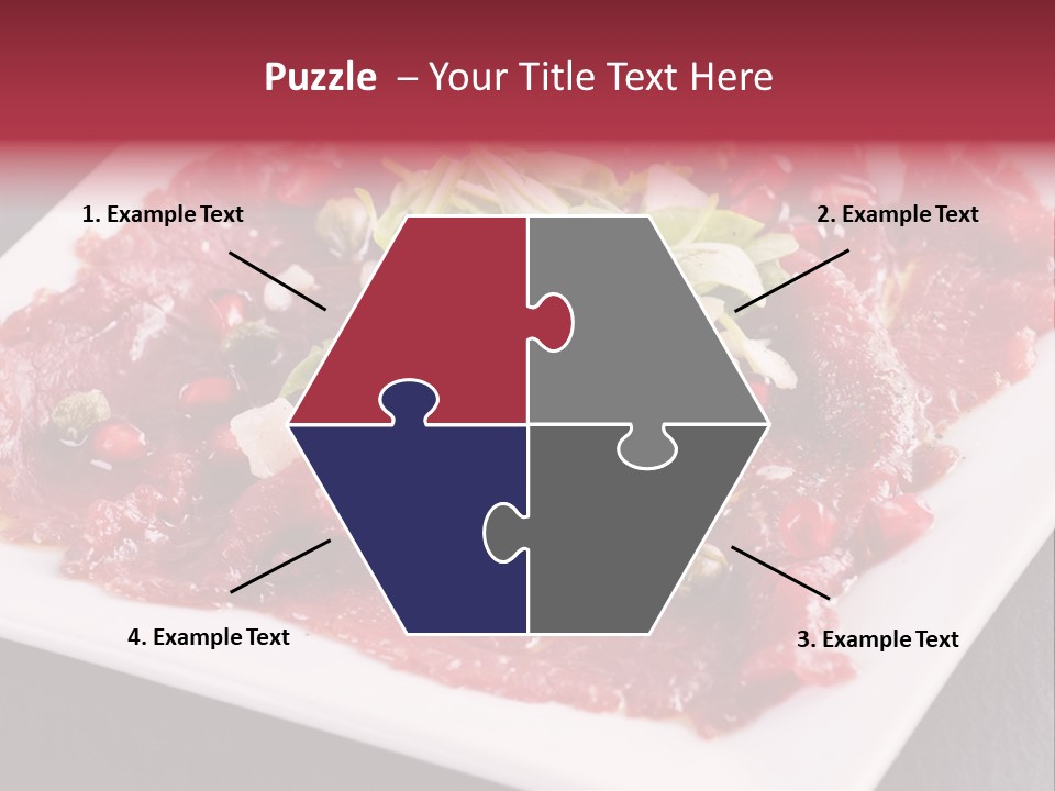 Haute Spice Fillet PowerPoint Template