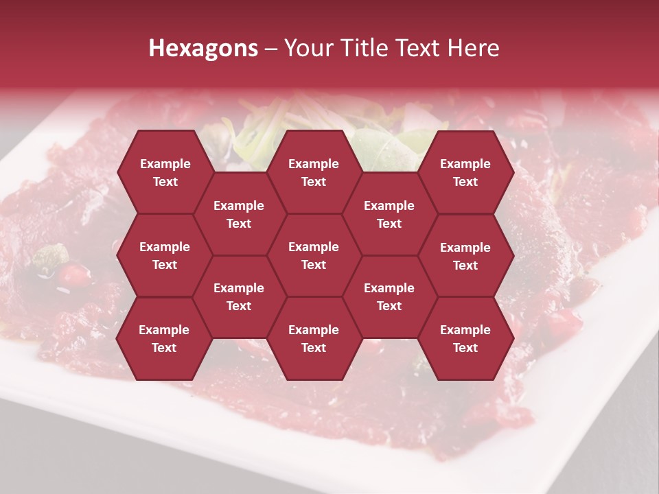 Haute Spice Fillet PowerPoint Template