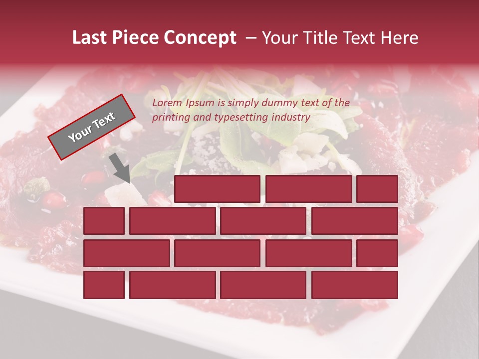 Haute Spice Fillet PowerPoint Template