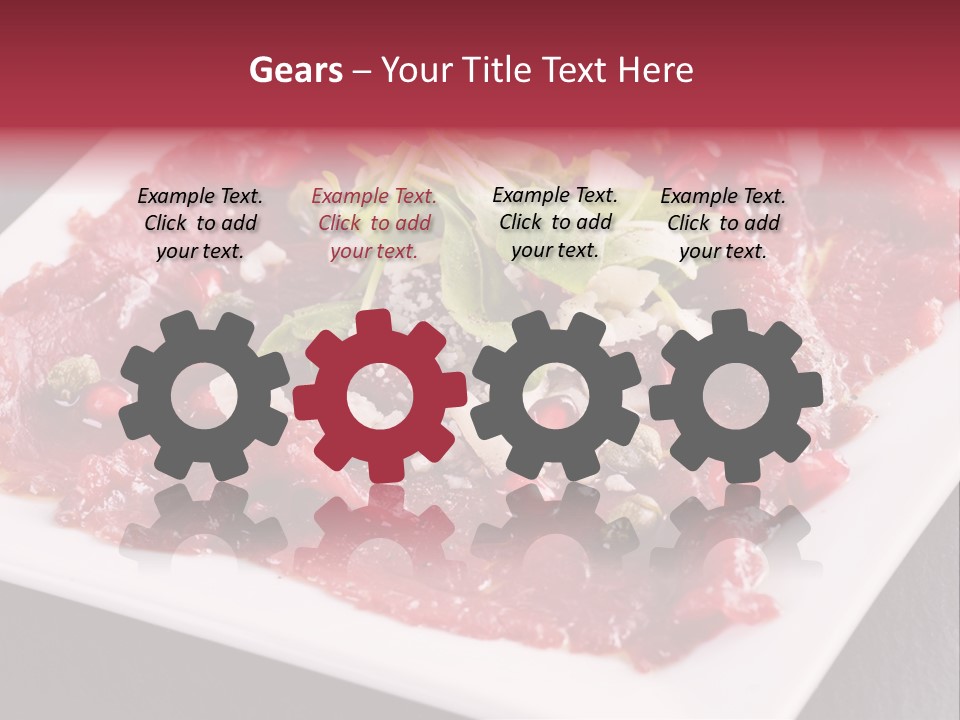 Haute Spice Fillet PowerPoint Template