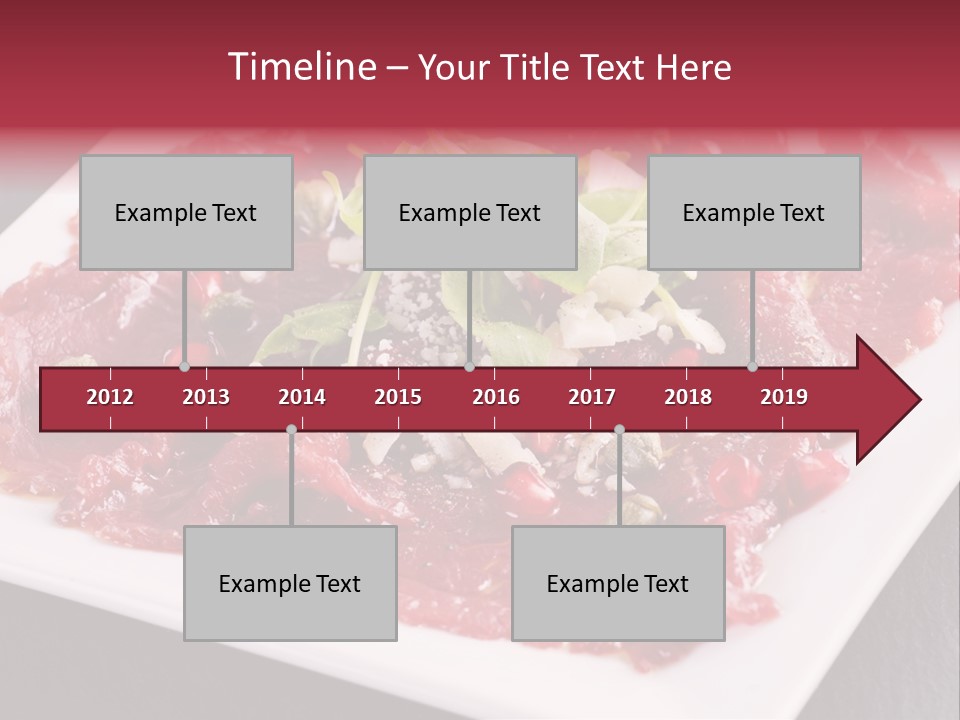 Haute Spice Fillet PowerPoint Template