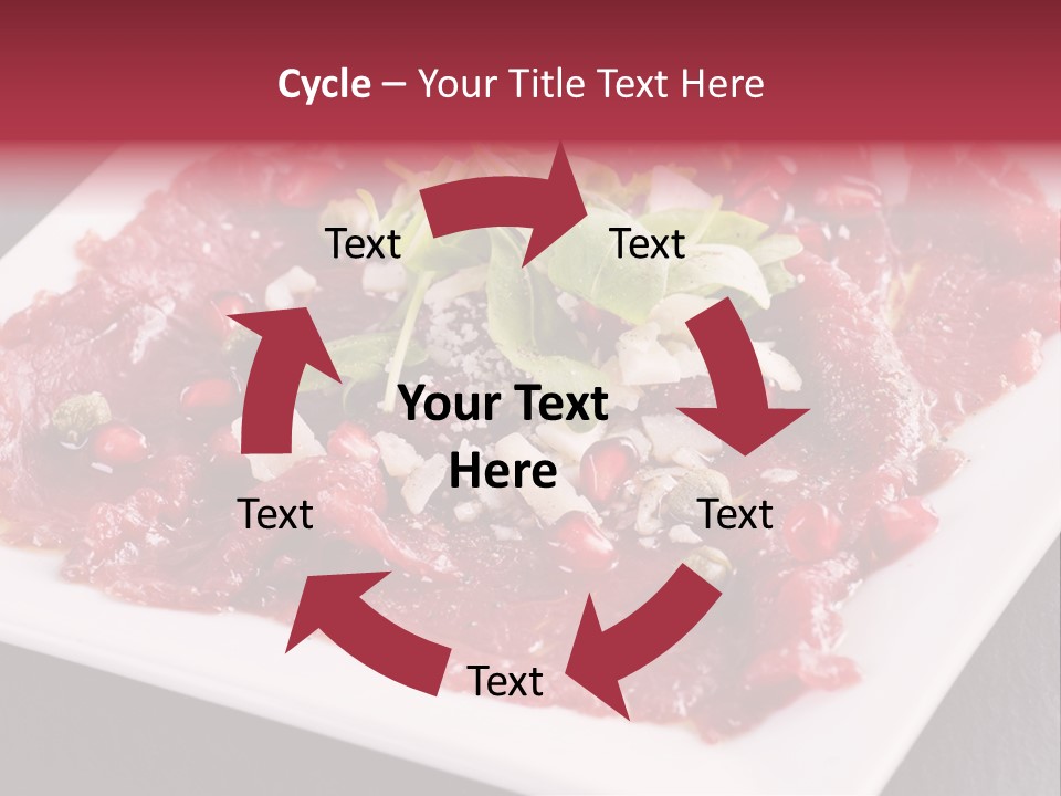 Haute Spice Fillet PowerPoint Template