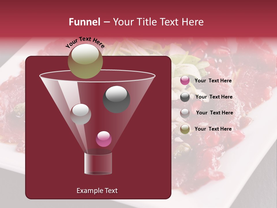 Haute Spice Fillet PowerPoint Template