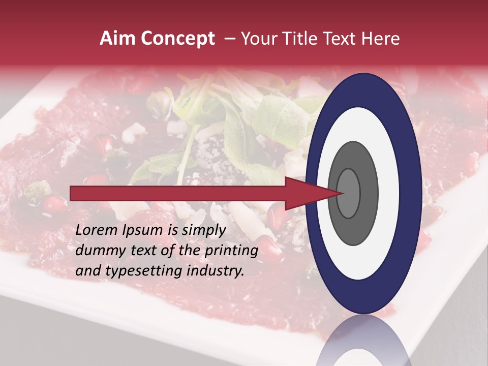 Haute Spice Fillet PowerPoint Template