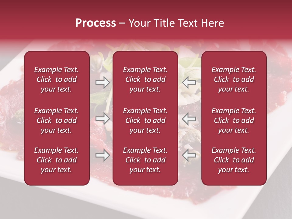 Haute Spice Fillet PowerPoint Template