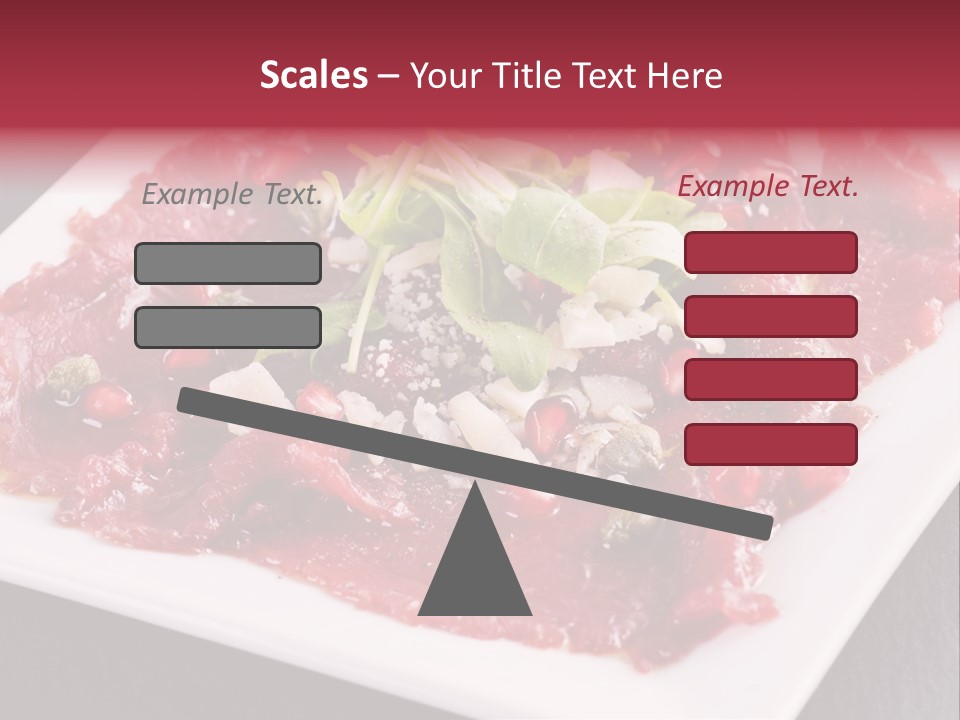 Haute Spice Fillet PowerPoint Template