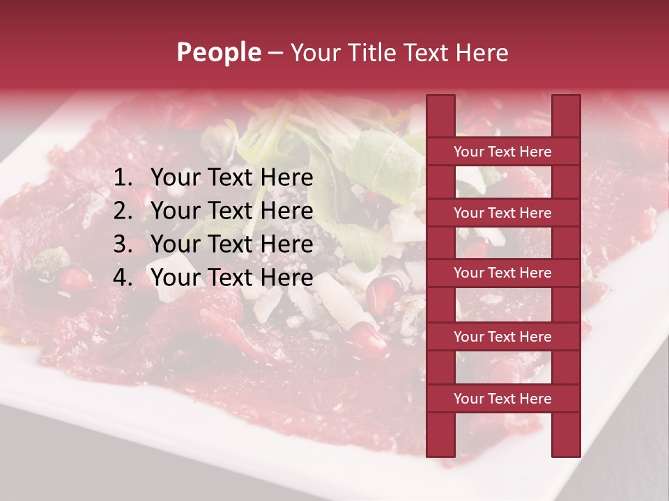 Haute Spice Fillet PowerPoint Template