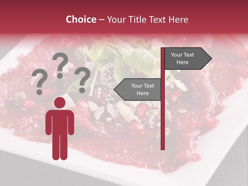 Haute Spice Fillet PowerPoint Template