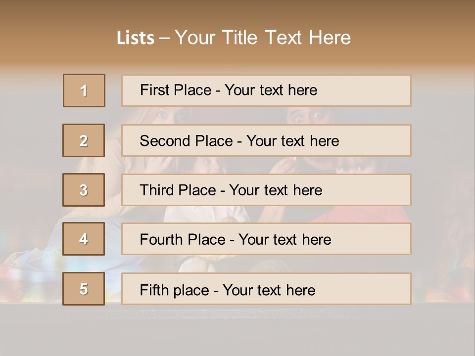 Leisure Broadcast Watch PowerPoint Template