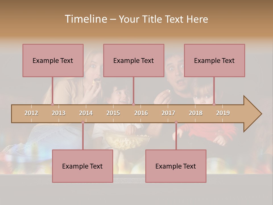 Leisure Broadcast Watch PowerPoint Template